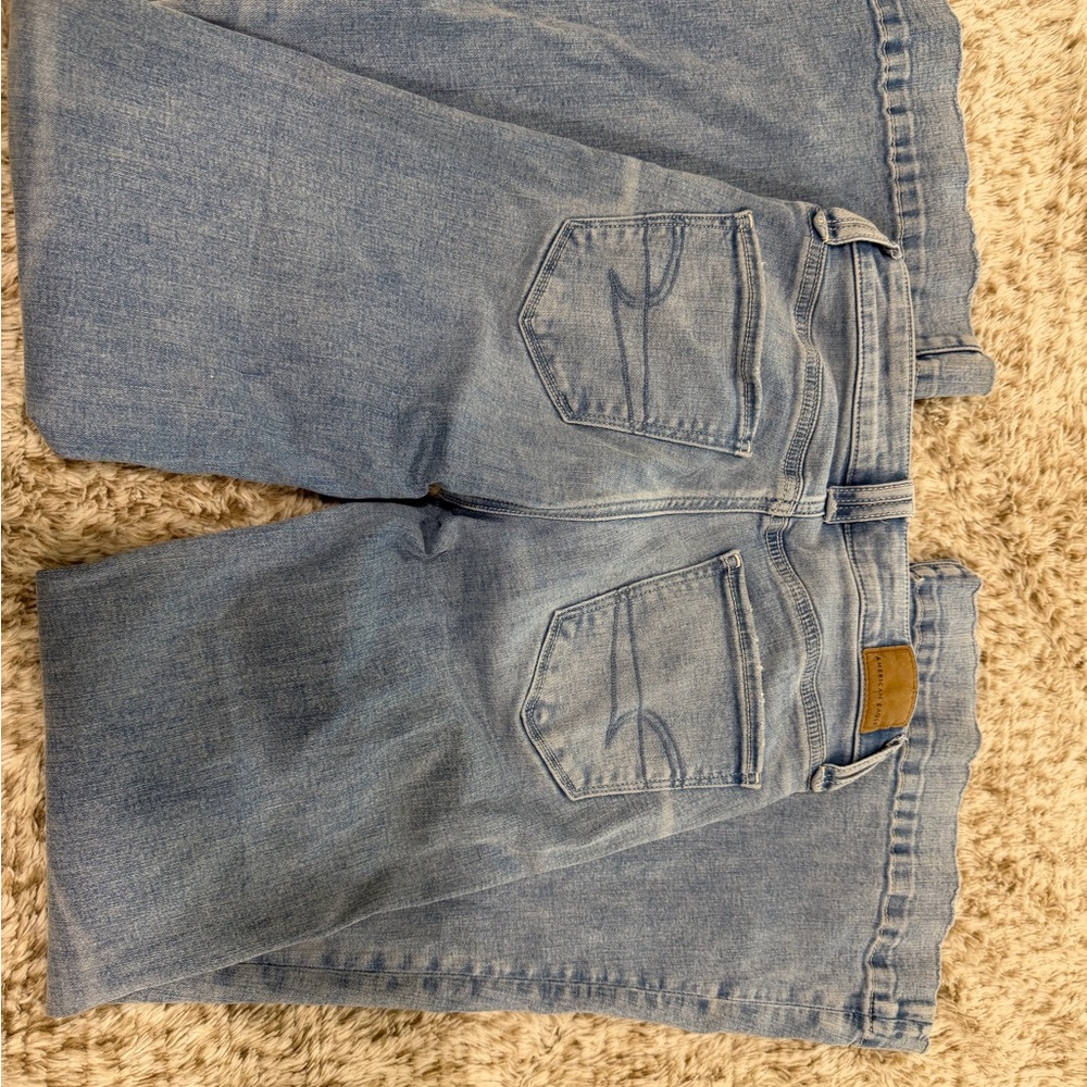 American Eagle Outfitters Light Blue Flare Jeans